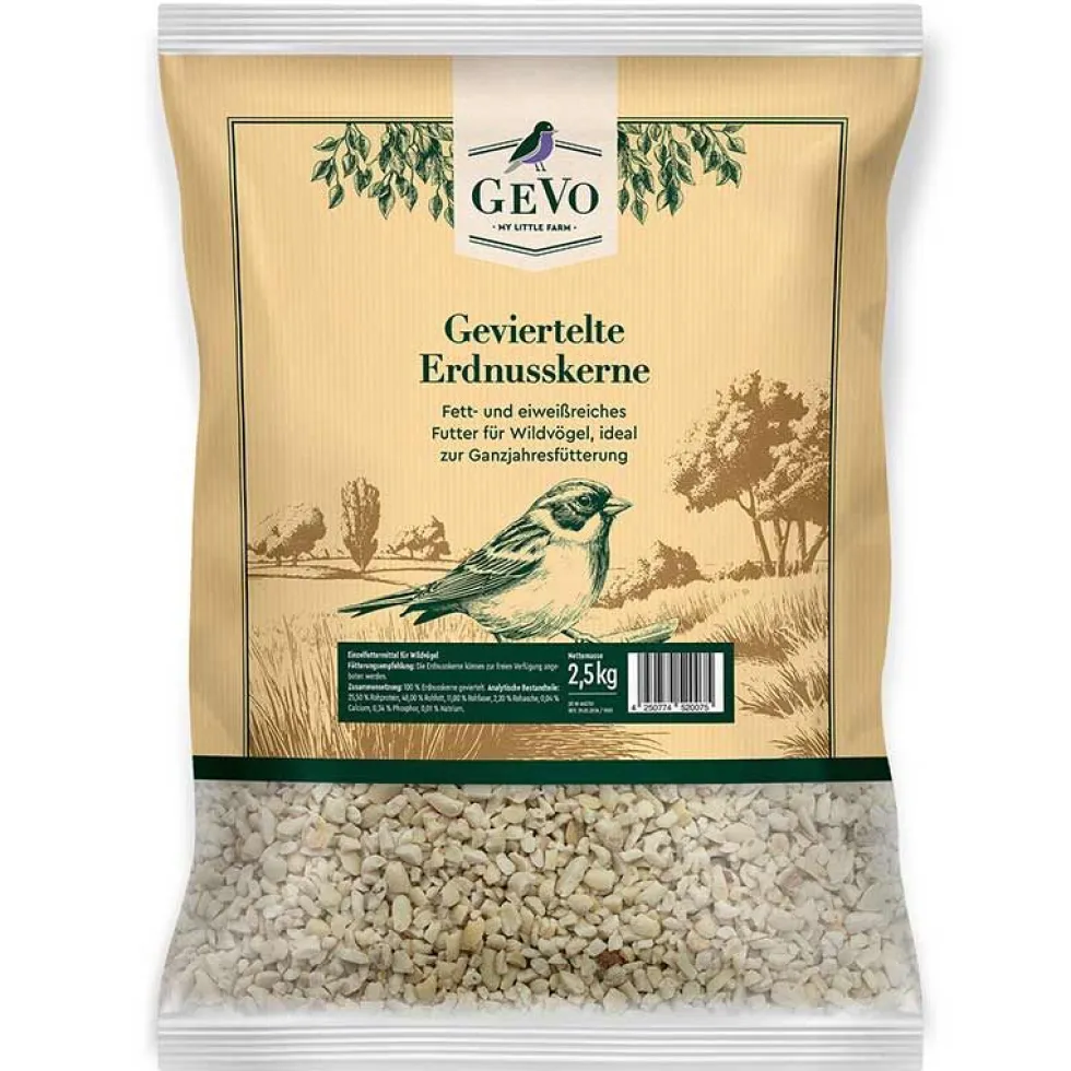 GEVO Erdnusskerne, geviertelt 2,5 kg