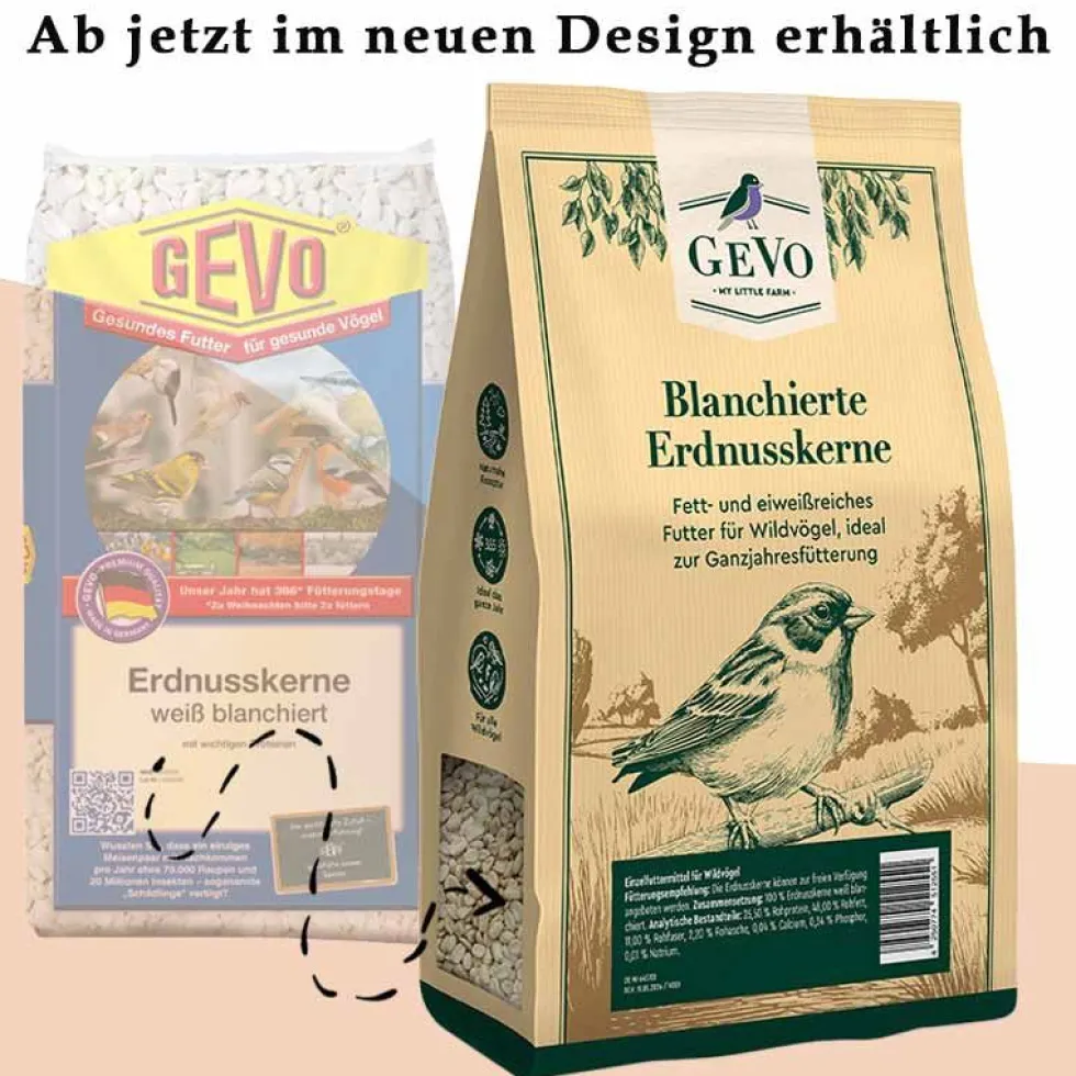 GEVO Erdnusskerne, weiß blanchiert 2,5 kg