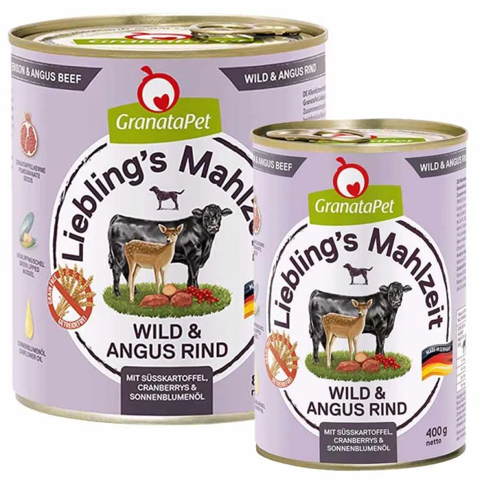 Granatapet Lieblingsmahlzeit Wild und Angus Rind