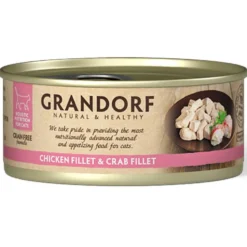 Grandorf Katze Dose Hühnerbrust + Krabbenfilet 70g