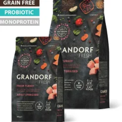 Grandorf Katze Fresh Sterilized Frische Pute