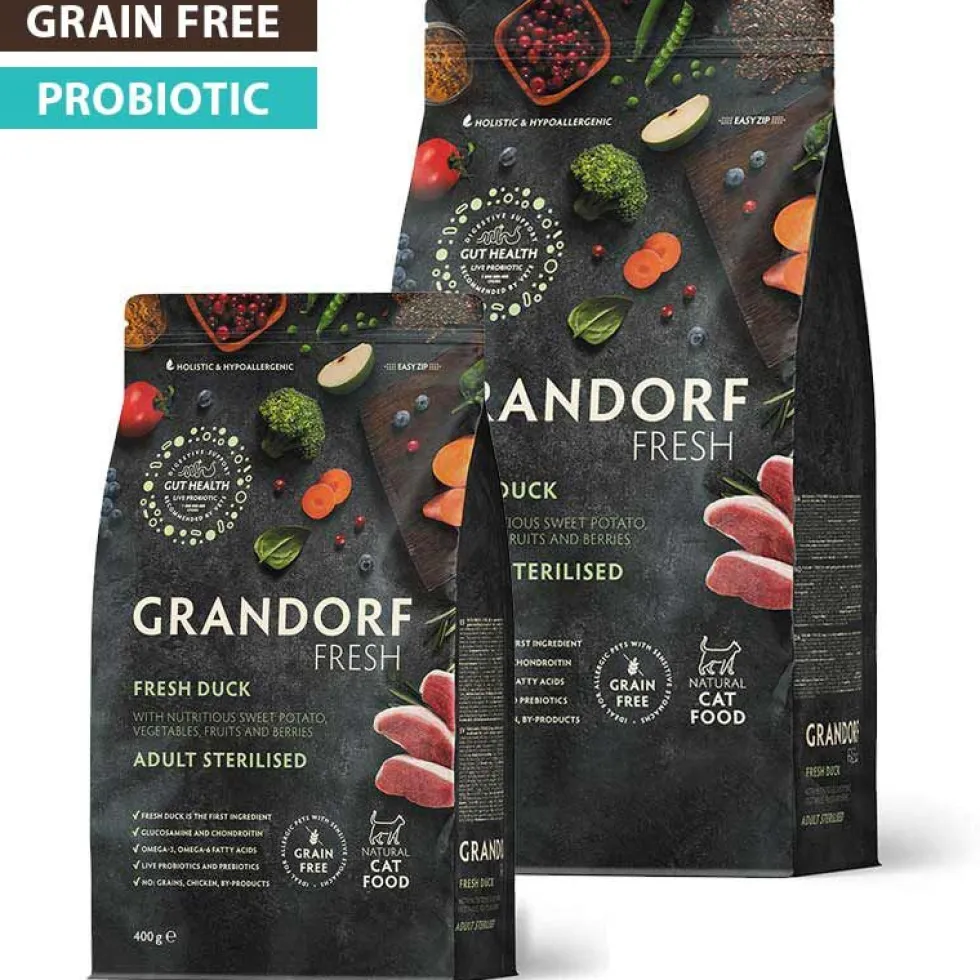 Grandorf Katze Fresh Sterilized Frische Ente