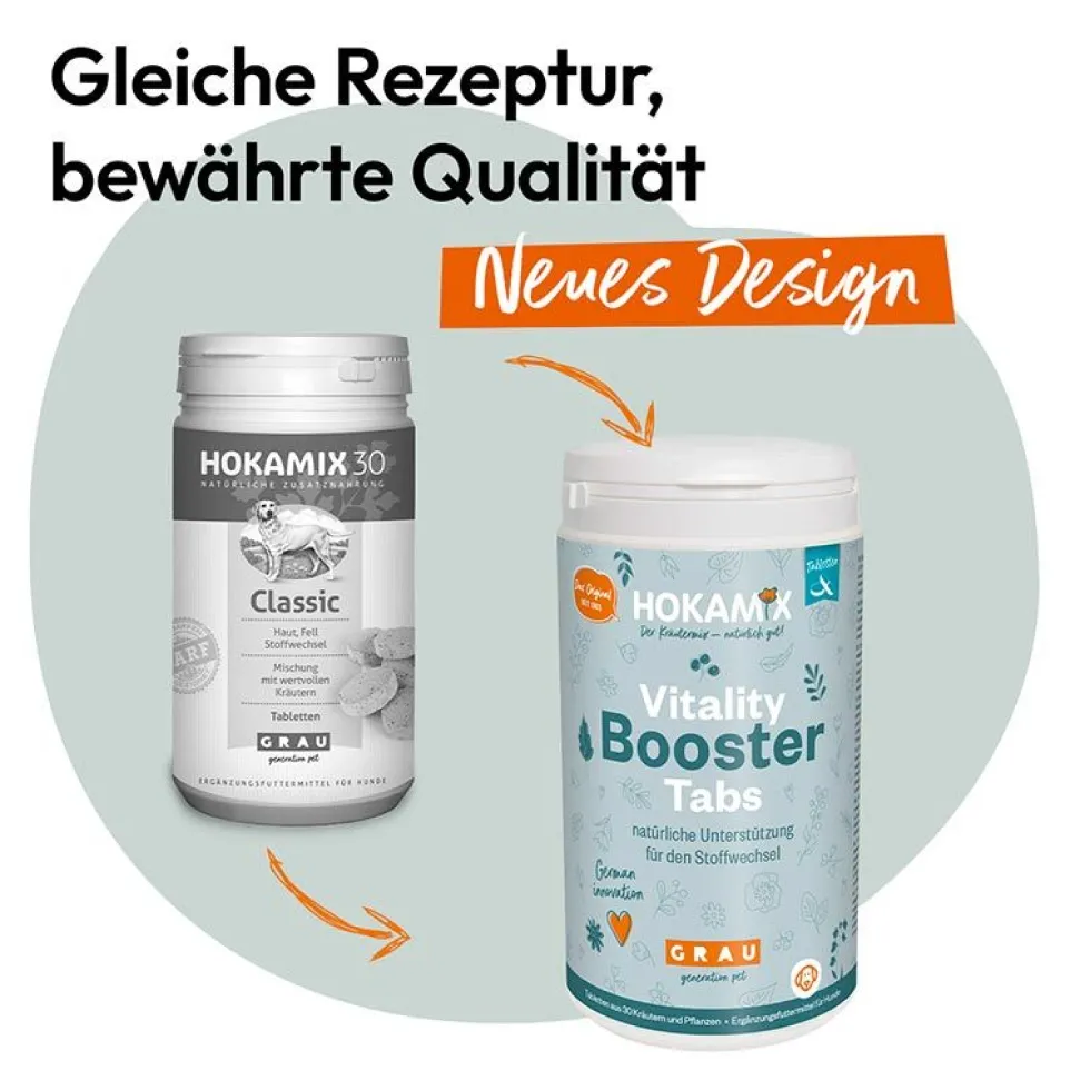 Grau Hokamix Vitality Booster Tabs