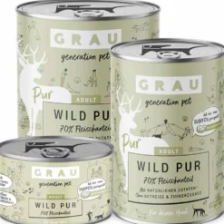 Grau Hund Adult Wild Pur