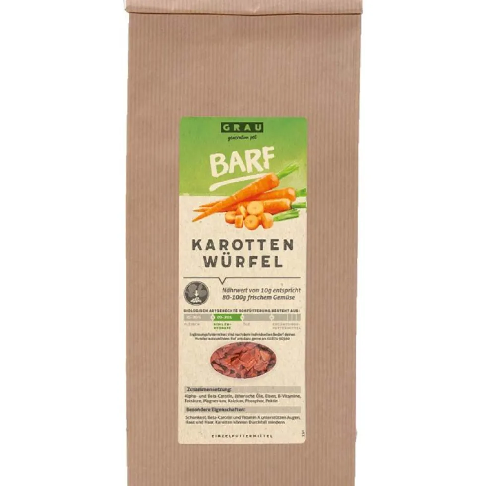 Grau Karotten-Würfel 500g