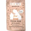 Grau Katze Adult Pouch Huhn pur 125g