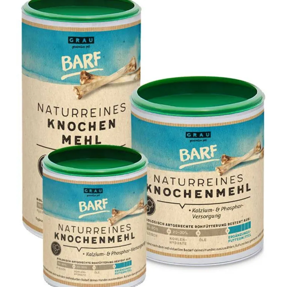 Grau Naturreines Knochenmehl