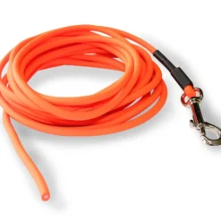 Heim BioThane Suchleine, Ende offen, rund, leuchtorange
