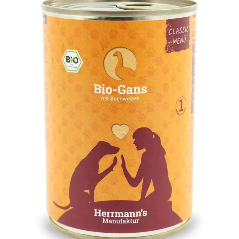 Herrmanns Bio-Gans mit Buchweizen