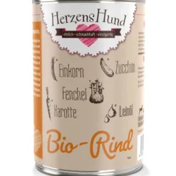 HerzensHund Bio-Rind mit Bio-Gemüse