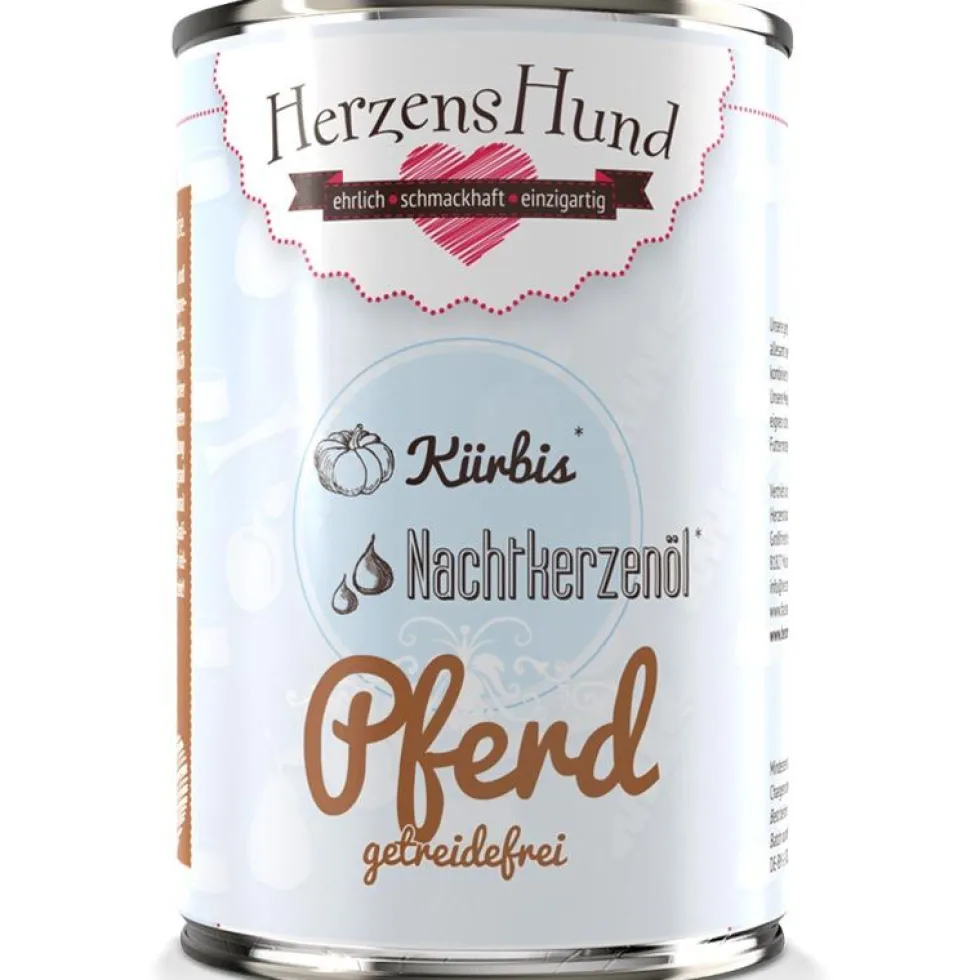 HerzensHund Pferd mit Kürbis -getreidefrei-