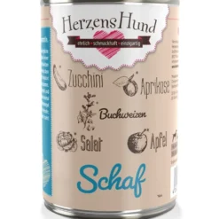 HerzensHund Schaf mit Bio-Gemüse