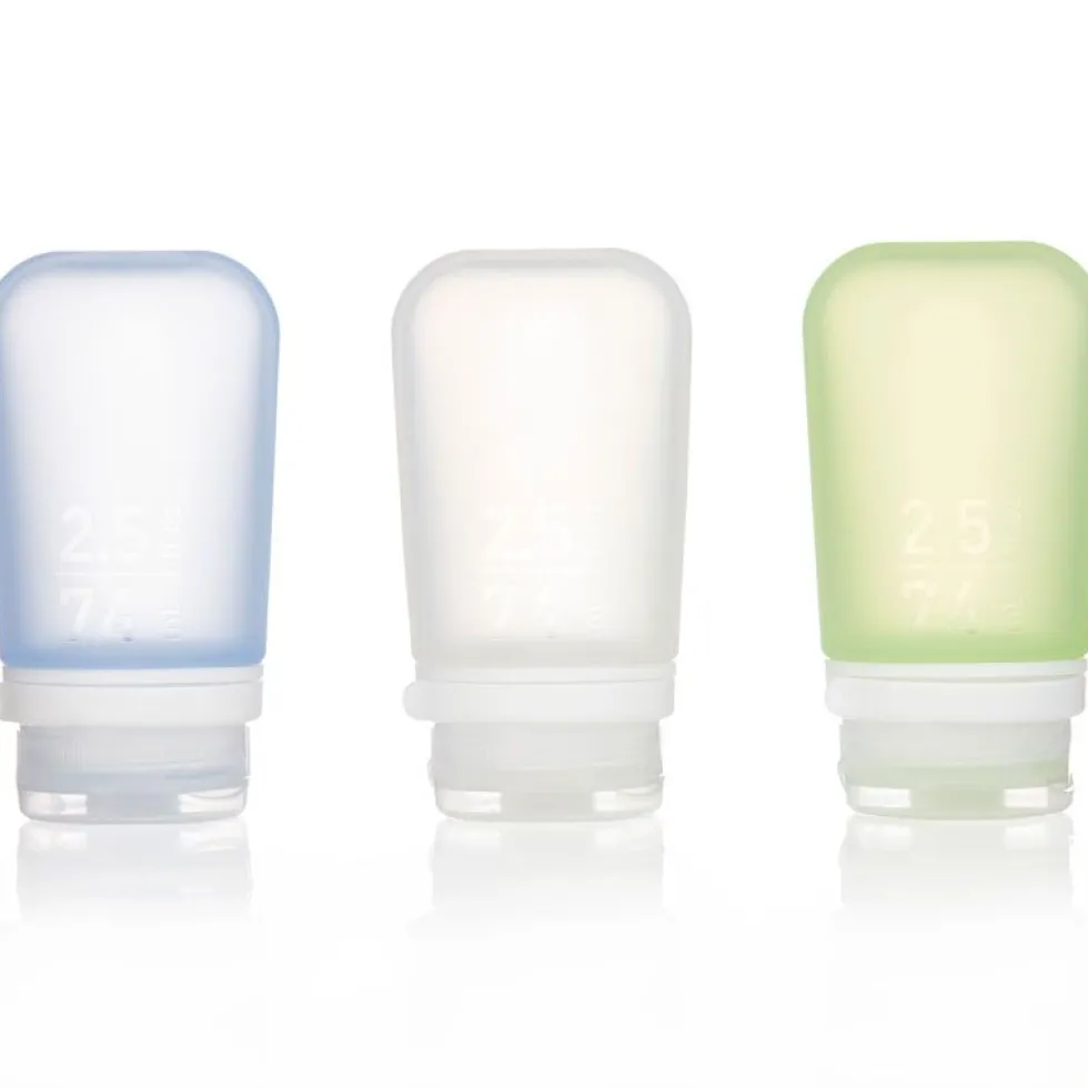 humangear GoToob+ Futtertube 3er-Pack 74ml, grün/trans./blau