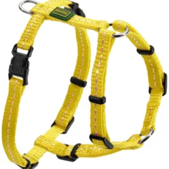 Hunter Geschirr Tripoli, Nylon, reflektierend, gelb