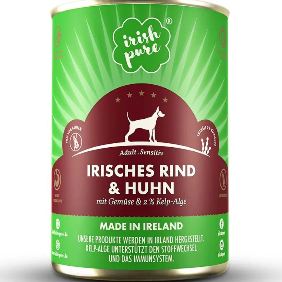 Irish Pure Dose Irisches Rind + Huhn Adult 390g