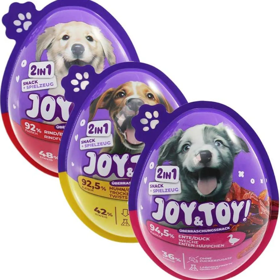 JOY + TOY Überraschungsei für Hunde