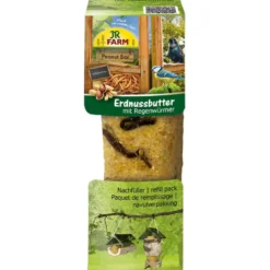 JR Farm Garden Peanut Bar Erdnussbutter mit Regenwürmer 350g