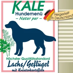 Kale Dose Lachs/Geflügel mit Kräuterkartoffeln
