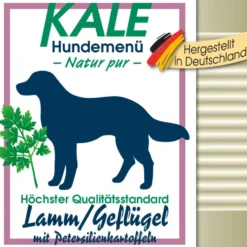 Kale Dose Lamm/Geflügel mit Petersilienkartoffeln