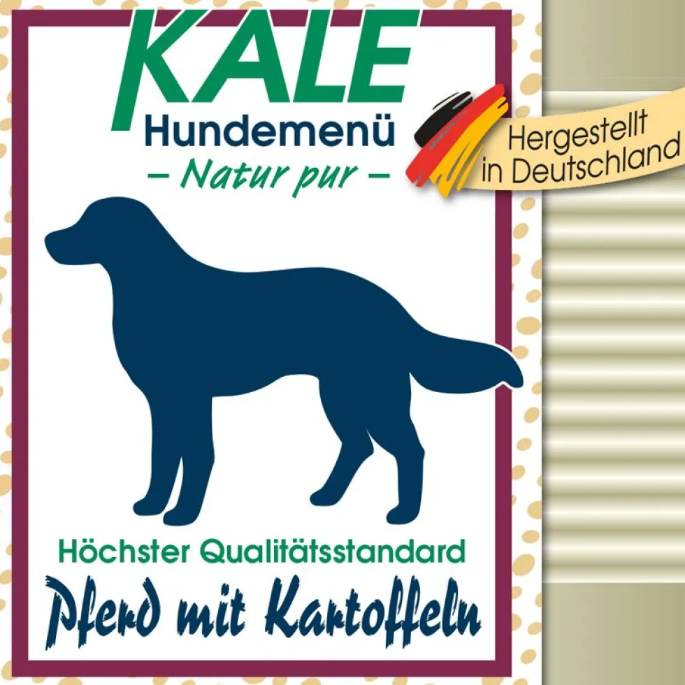 Kale Dose Pferd mit Kartoffeln