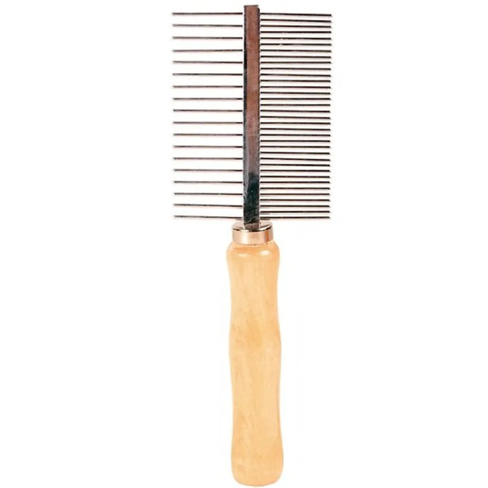 Kamm, beidseitig, mittlere/grobe Zinken, 17 cm