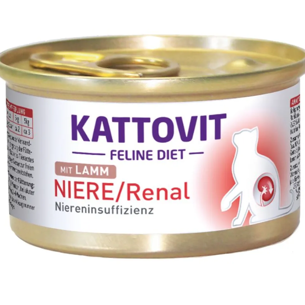 Kattovit Dose Niere/Renal mit Lamm 85g