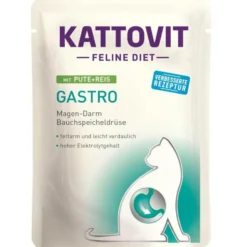Kattovit Pouch Gastro mit Pute und Reis 85g