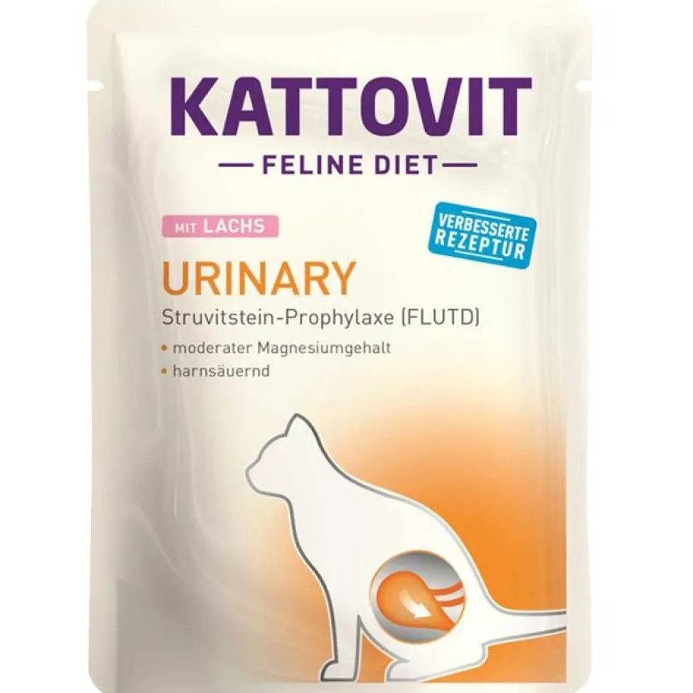 Kattovit Pouch Urinary mit Lachs 85g