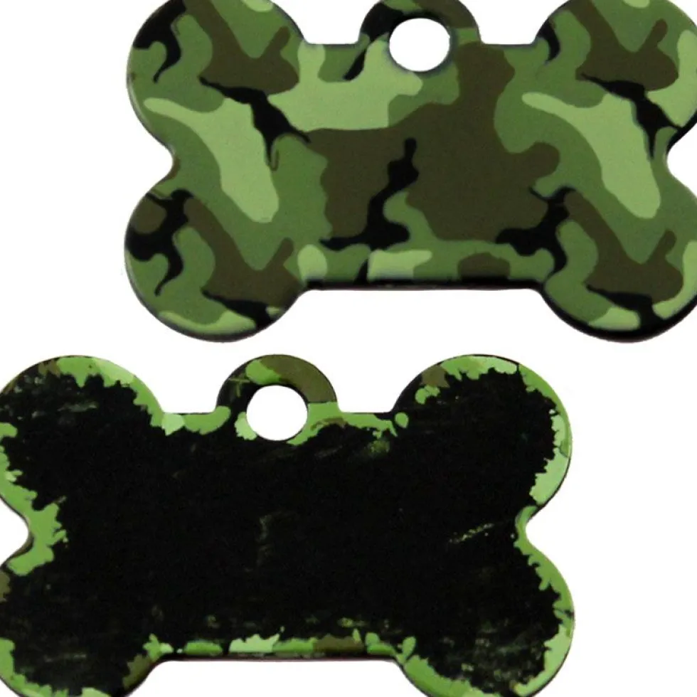 Knochen Groß Camouflage Grün