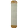 Kratzbrett XL mit Plüsch, 18 x 78 cm, beige