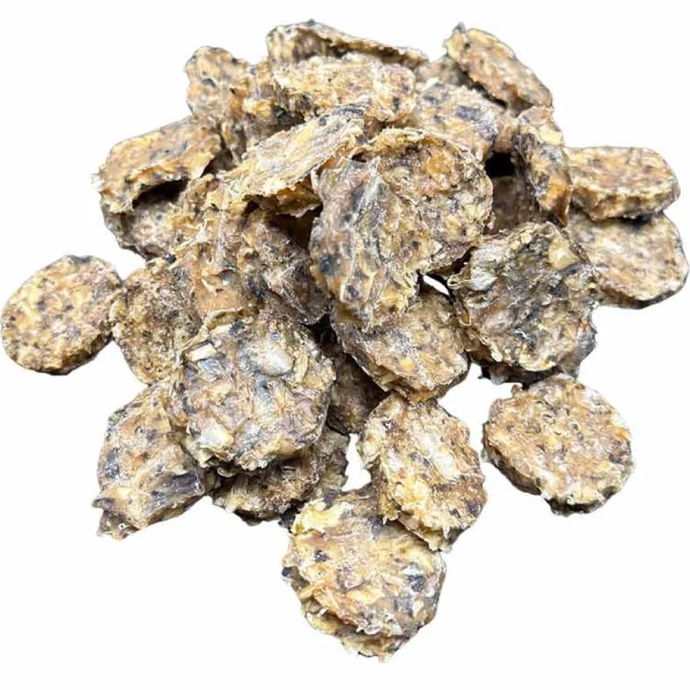 Kronch Kabeljau-Groschen mit Seealge 100g