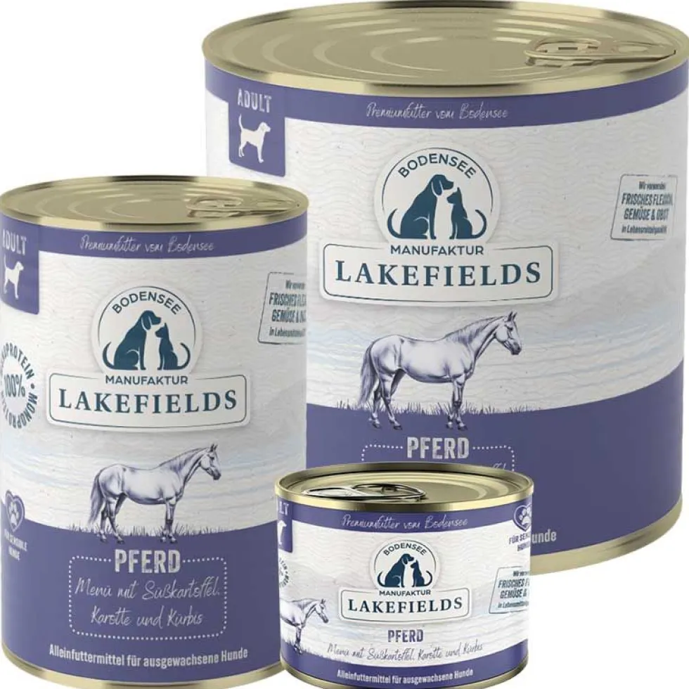 Lakefields Dosenfleisch-Menü Pferd