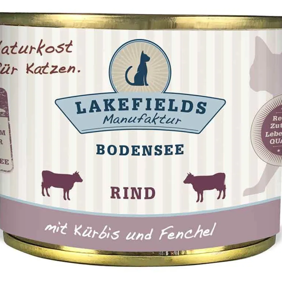 Lakefields Katze Dosenfleisch-Menü Rind 200g