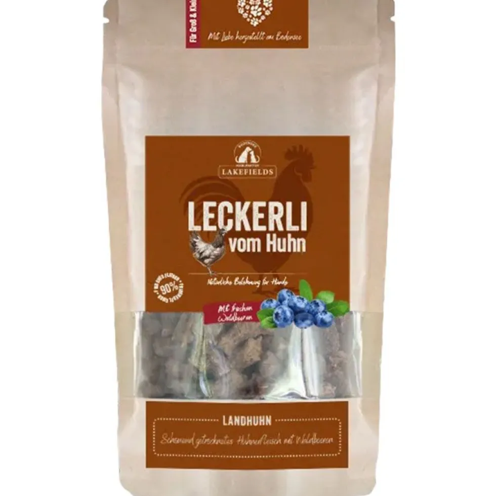 Lakefields Leckerli Trockenfleisch Landhuhn 150g