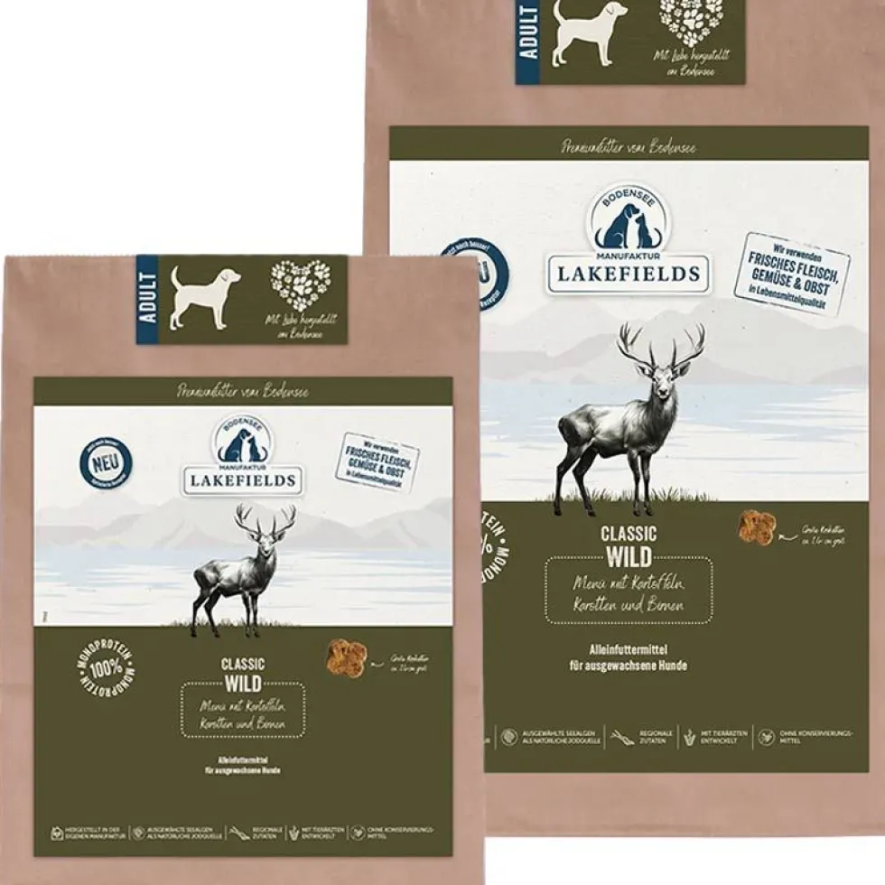 Lakefields Trockenfleisch-Menü Wild