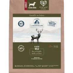 Lakefields Trockenfleisch-Menü kleine Hunde Wild 1 kg