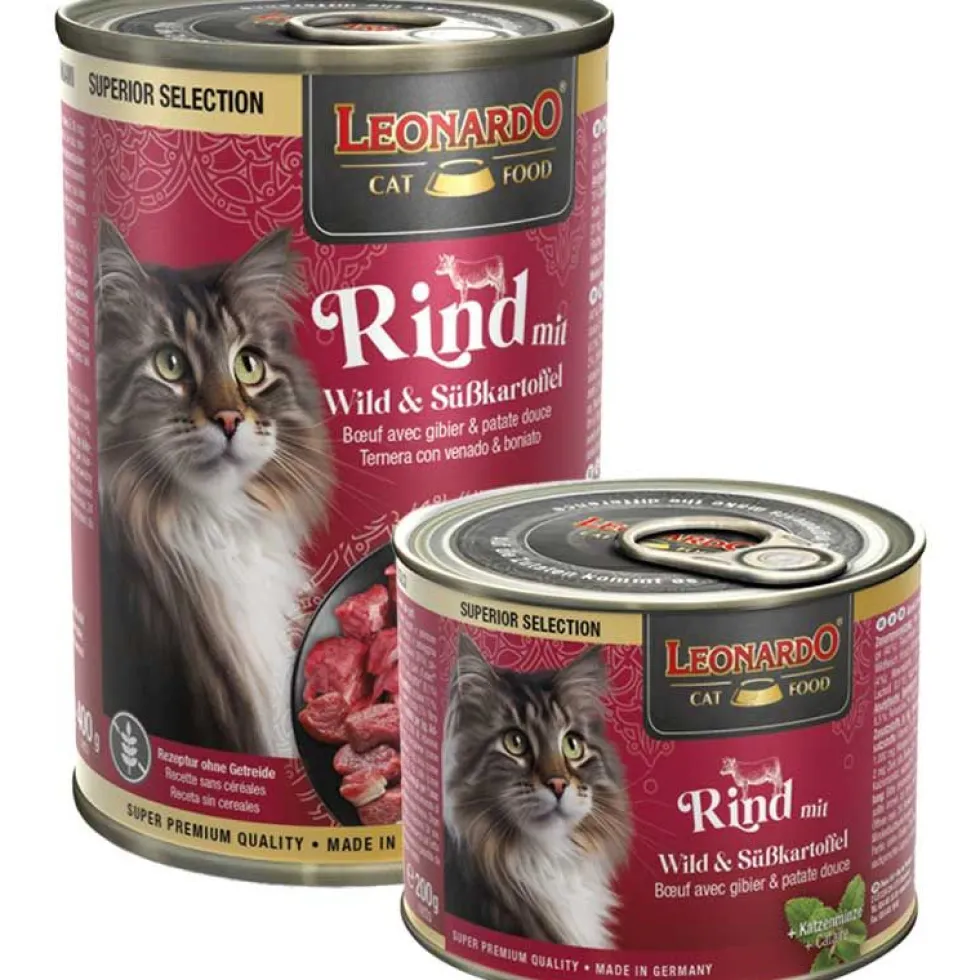 Leonardo Dose Rind mit Wild und Süßkartoffel