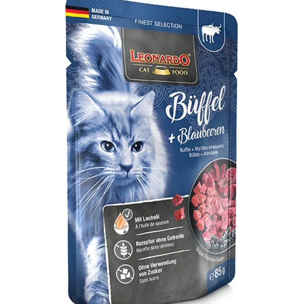Leonardo Pouch Büffel + Blaubeeren 85g