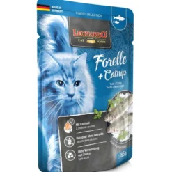 Leonardo Pouch Forelle + Catnip 85g
