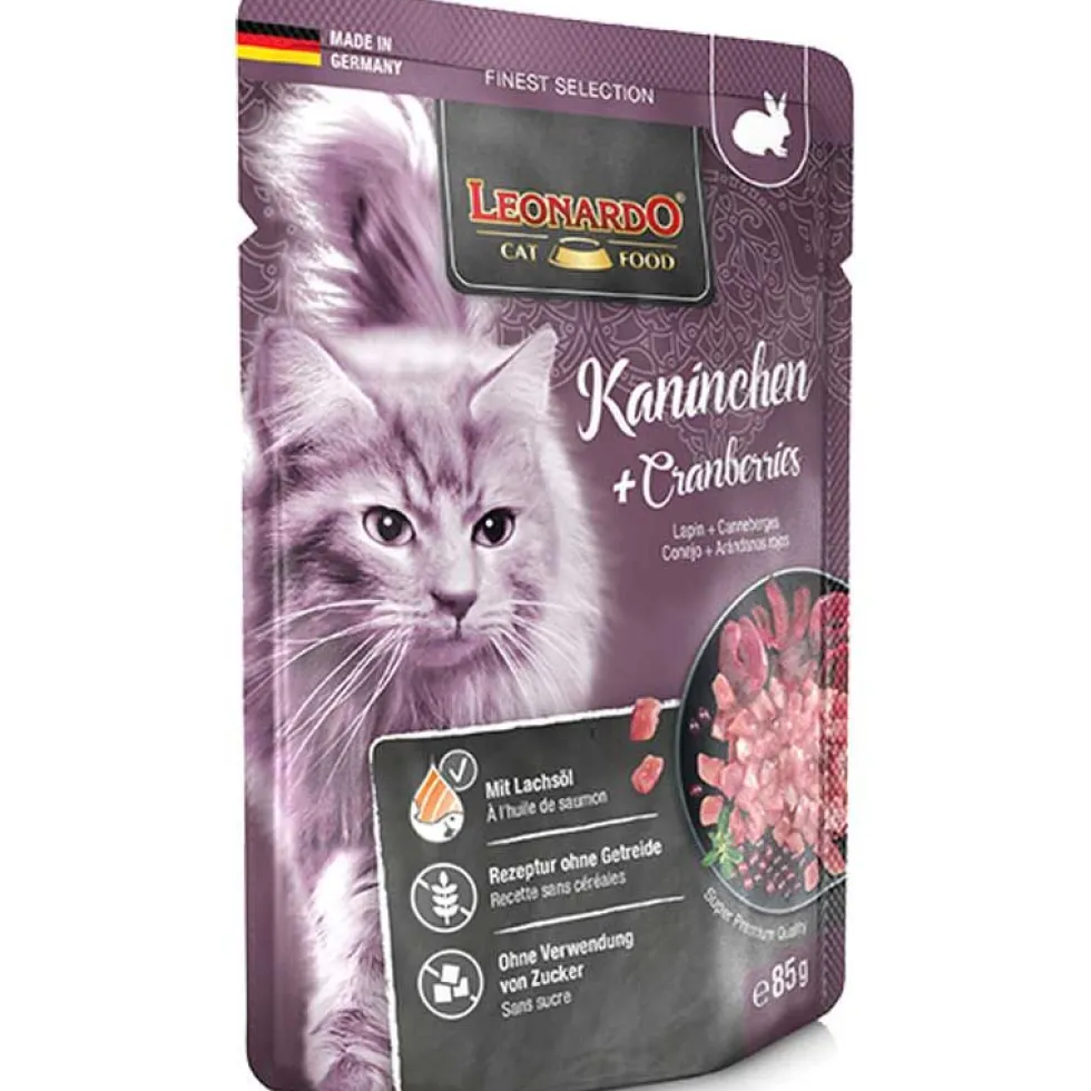 Leonardo Pouch Kaninchen + Cranberries 85g
