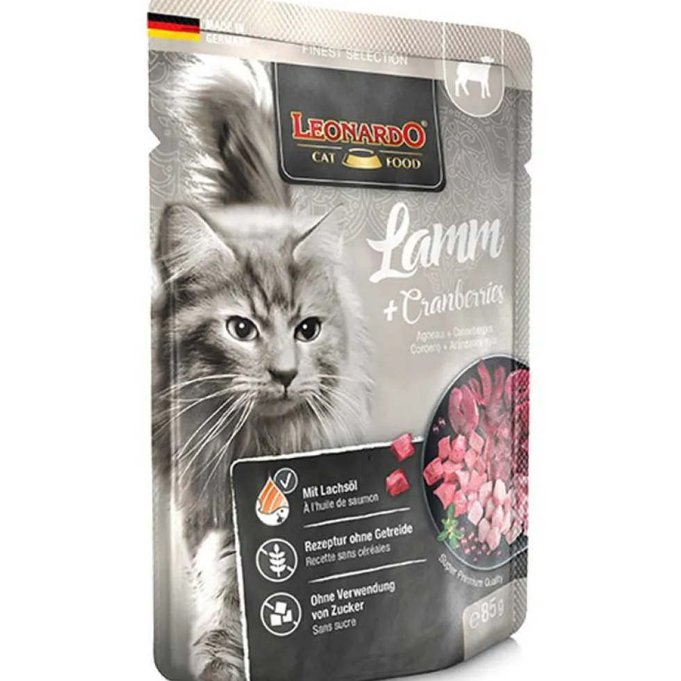 Leonardo Pouch Lamm + Cranberries 85g