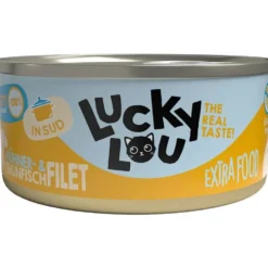 Lucky Lou Extrafood Hühner + Thunfischfilet in Sud 70g