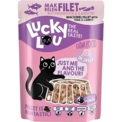 Lucky Lou Extrafood Makrelenfilet + Thunfisch in Jelly