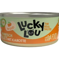Lucky Lou Extrafood Thunfisch mit Karotte in Sud 70g