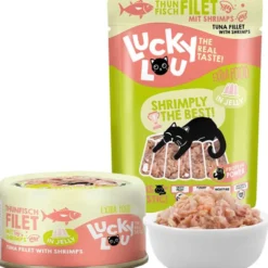 Lucky Lou Extrafood Thunfischfilet mit Shrimps in Jelly