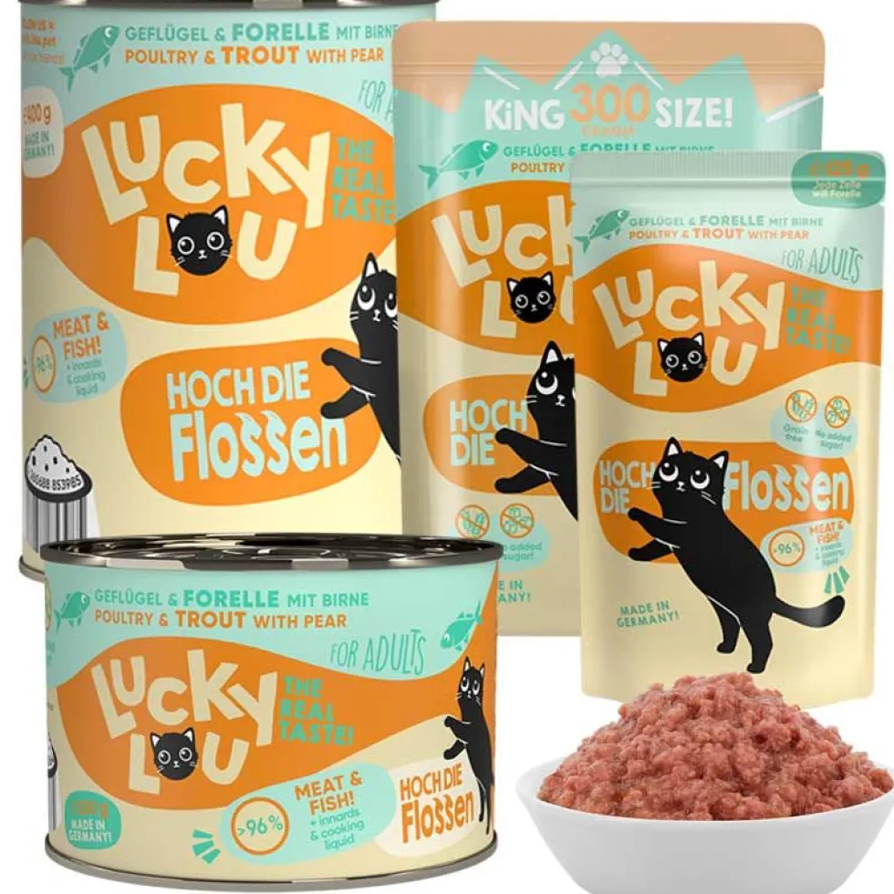 Lucky Lou Lifestage Adult Geflügel + Forelle