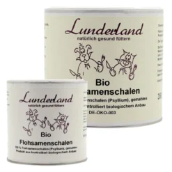Lunderland Bio Flohsamenschalen