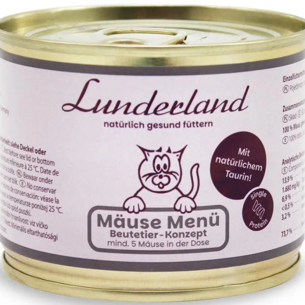 Lunderland Katze Mäuse Menü 200g