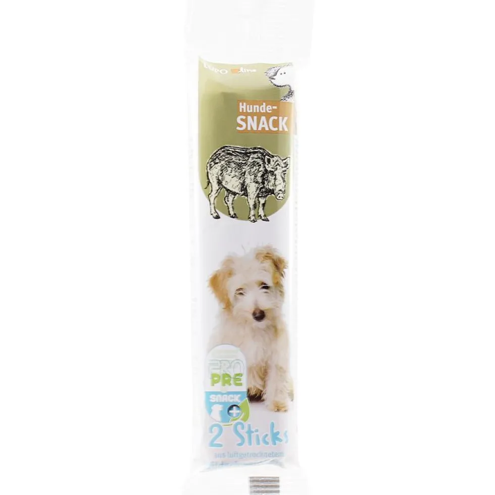 LUPOlino Hunde-Sticks Wildschwein 50g (2 Sticks)