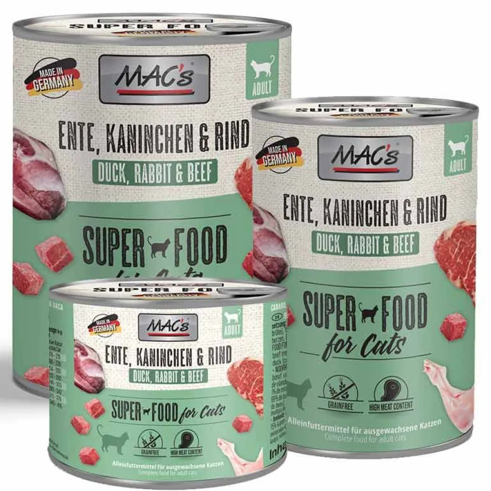 Macs Cat Dose Ente + Kaninchen + Rind